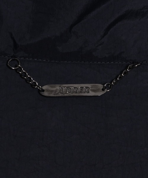 「ADRER」 ナイロンブルゾン SMALL シルバー メンズの画像