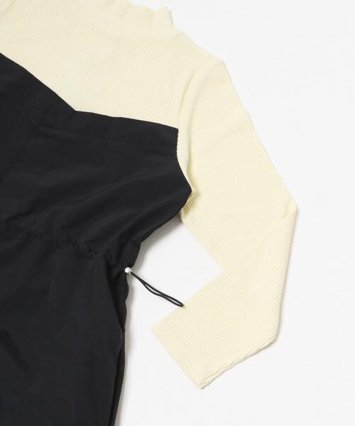 「ITEMS URBANRESEARCH」 ドッキングワンピース FREE キャメル レディース_画像6