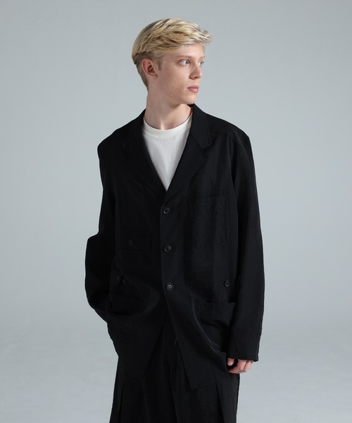 Y's テーラードジャケット ブラック サイズ3　ワイズ 03SS Y's for men YOHJI YAMAMOTO ワイズフォーメン ヨウジヤマモト