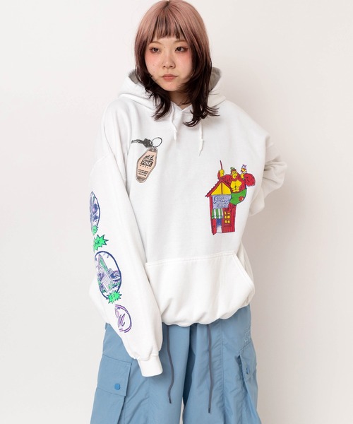 「RNA」 プルオーバーパーカー MEDIUM ベージュ レディースの画像