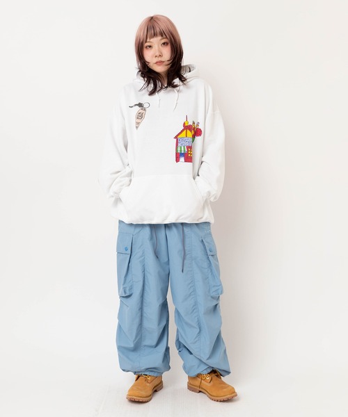 「RNA」 プルオーバーパーカー MEDIUM ベージュ レディースの画像