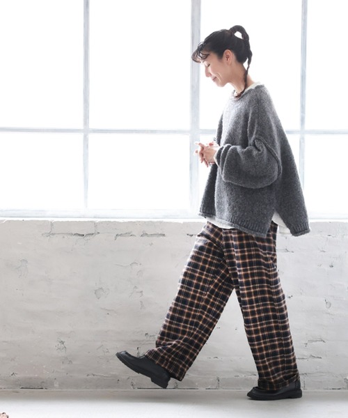 「soulberry」 パンツ 3L ブラック レディース_画像6