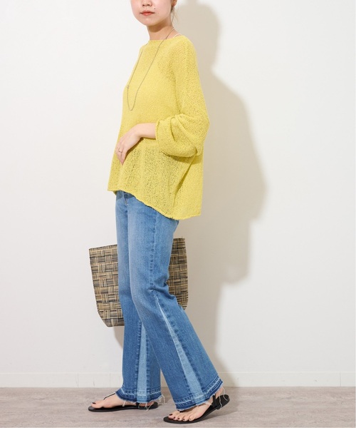 「JOURNAL STANDARD relume」 デニムパンツ 38 ネイビー レディースの画像