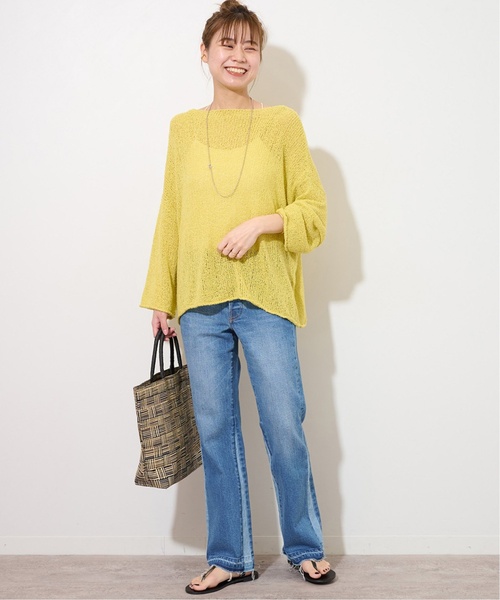 「JOURNAL STANDARD relume」 デニムパンツ 38 ネイビー レディースの画像