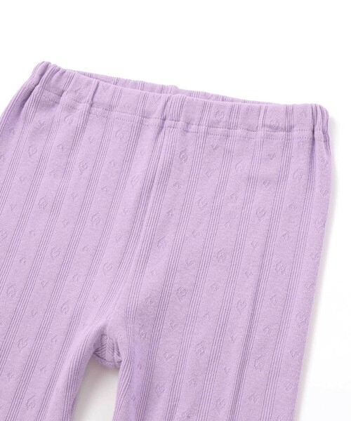 ❤SUKALA❤リブ スパッツ レギンス❤ ピンク❤S❤ SLAP SLIP（スラップスリップ） レギンス スパッツ 裾チュールレース7