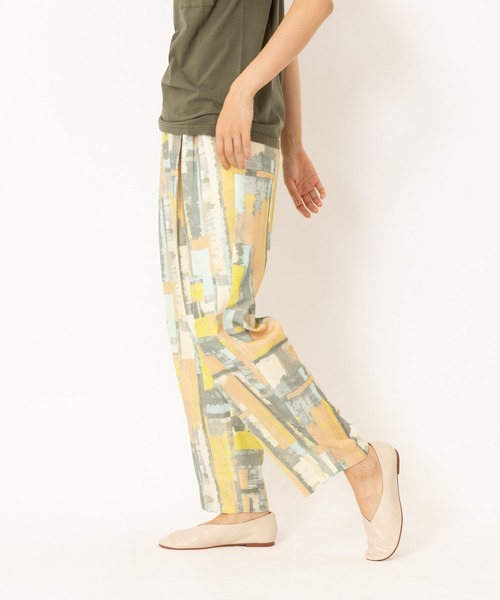 「36Quatre-Neuf」 パンツ 36 ダークグリーン レディース_画像7