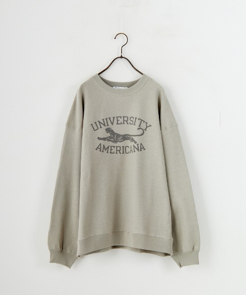 「AMERICANA」 スウェットカットソー M オートミール レディース_画像4