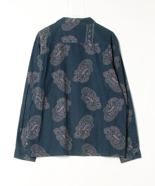 STUSSY（ステューシー） 長袖シャツ L ネイビー メンズ : ZOZOTOWN