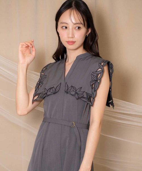 NOELA（ノエラ） 半袖ワンピース M ラベンダー レディース : ZOZOTOWN