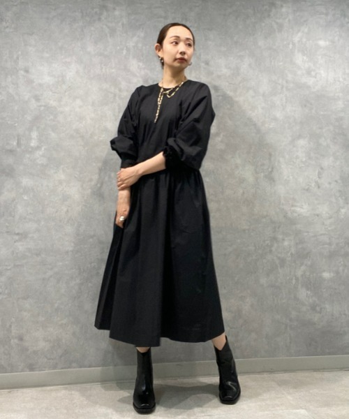 「styling/」 長袖ワンピース 0 ホワイト レディース_画像5