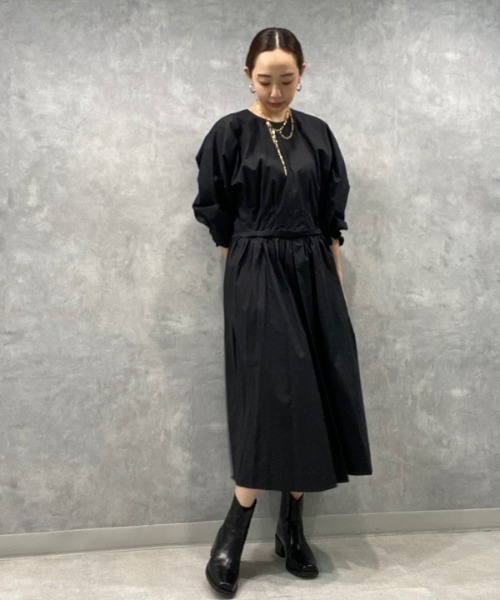 「styling/」 長袖ワンピース 0 ホワイト レディース_画像6