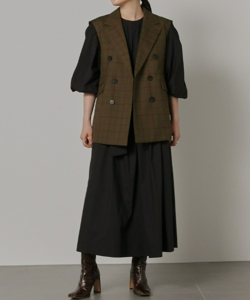 「styling/」 長袖ワンピース 0 ホワイト レディース_画像7