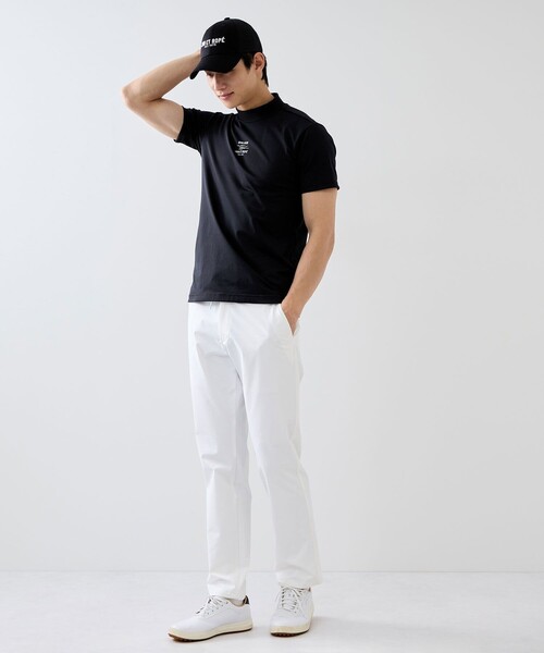 JUN&ROPE'（ジュンアンドロペ） tシャツ メッシュトリコット切替モック