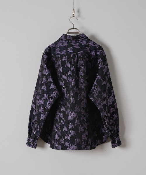 「Casper John」 長袖シャツ MEDIUM ブラック メンズ_画像9
