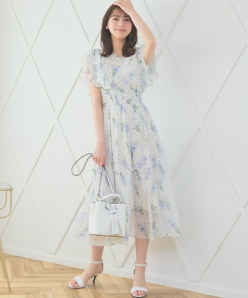 「WILLSELECTION」 半袖ワンピース MEDIUM ピンク レディース_画像3
