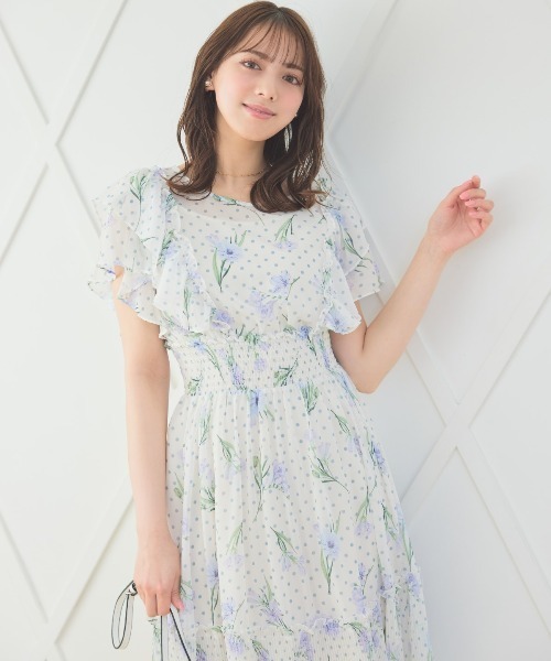 「WILLSELECTION」 半袖ワンピース MEDIUM ピンク レディース_画像10