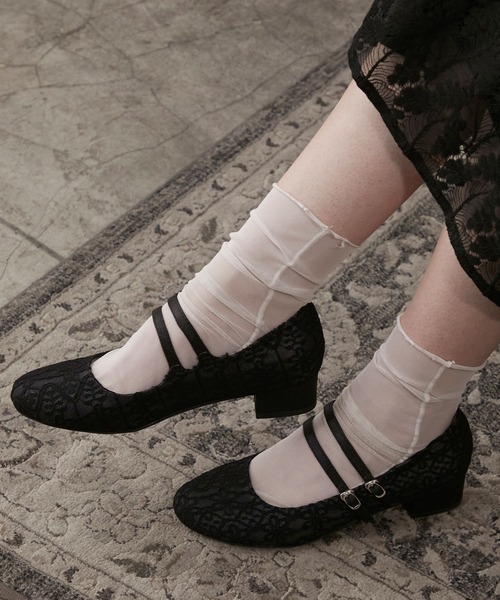 「BONLECILL noir」 パンプス L ブラック レディース_画像9