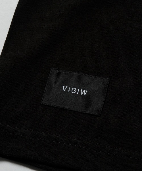「VIRGOwearworks」 半袖Tシャツ 3 ホワイト×ピンク メンズ_画像6