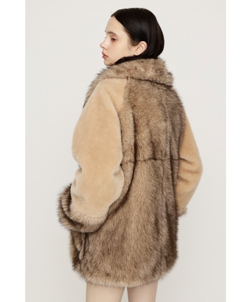 SLY アウター　ベージュ　未使用 SLY（スライ） ブルゾン アウター 「AW PRE ORDER 第2弾」MIXED F/FUR