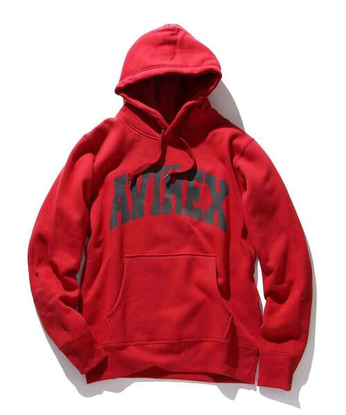 AVIREX アビレックス Dデイリー 無地 長袖 プルパーカー AVIREX パーカー avirex/ アヴィレックス/ DAILY L/S SWEAT PULL