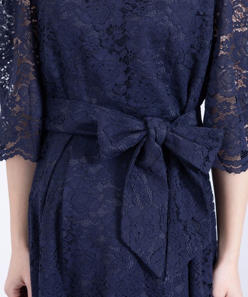 マタニティ 総レース クラシック ロングドレス　「マタニティ　産前産後」 | SweetMommy(授乳服&マタニティ) | 20