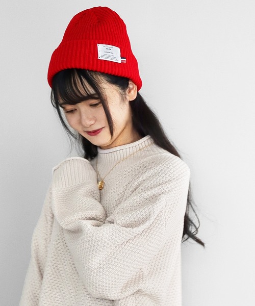 ニット帽　タグ付き QUEENHEAD（クイーンヘッド） ニット帽 ニットキャップ タグ付き