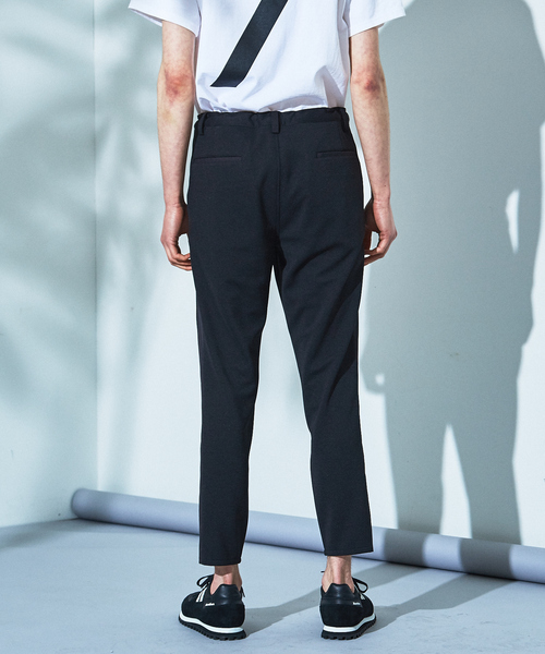 5351 POUR LES HOMMES パンツ 「セットアップ対応」麻調 裏メッシュ