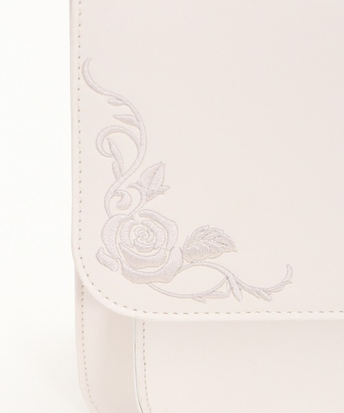 axes femme POETIQUE ショルダーバッグ バッグ 猫刺繍サッチェル