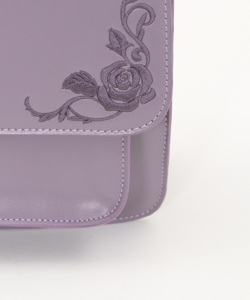 axes femme POETIQUE ショルダーバッグ バッグ 猫刺繍サッチェル