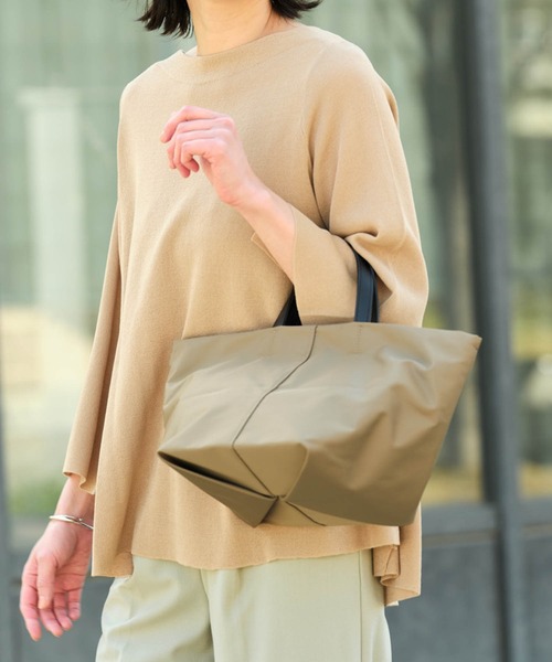 専用　バッグ ZAKKA-BOX トートバッグ リアルレザーハンドルナイロントート