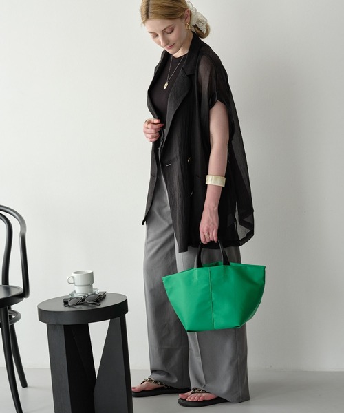 【専用出品】ロゴトート CITEN｜<CITEN>パデッド クリア ロゴ トートバッグ | Rakuten