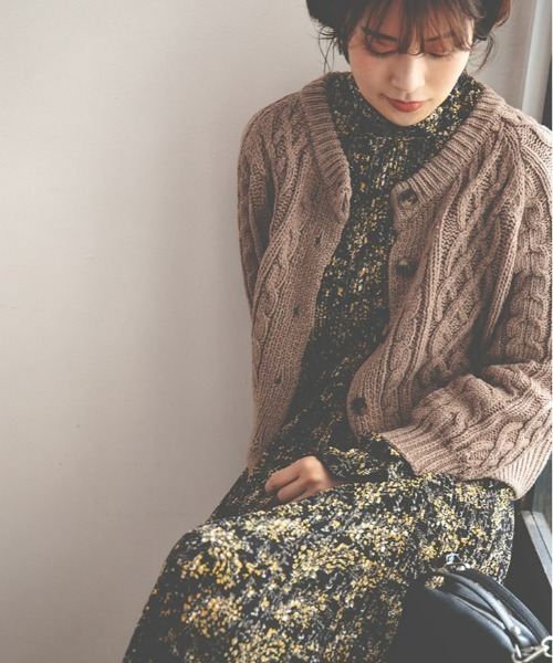 fifth カーディガン ケーブルニットカーディガン : ZOZOTOWN Yahoo!店