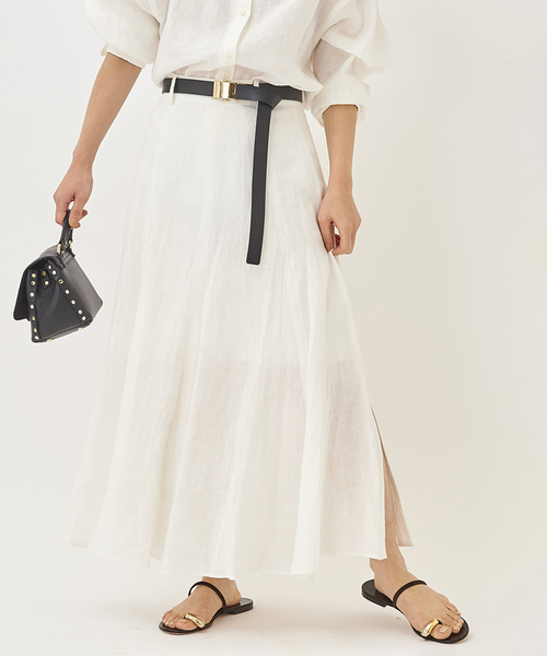 plage スカート Slit Linen スカート◇ : ZOZOTOWN Yahoo!店
