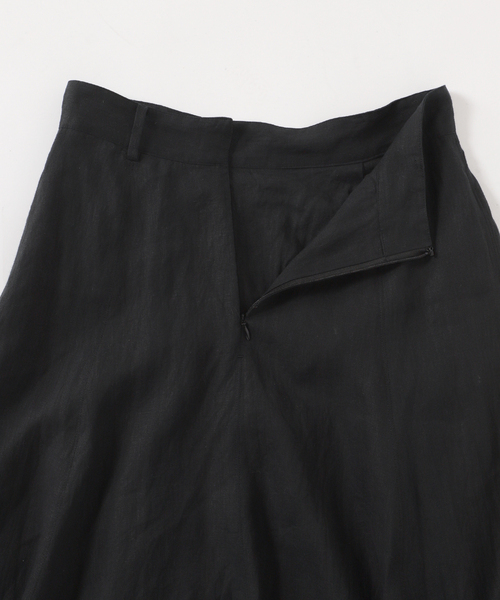 新品未使用タグ付◇plage スリットリネンスカート36 ブラック plage（プラージュ） スカート Slit Linen スカート◇ : ZOZOTOWN