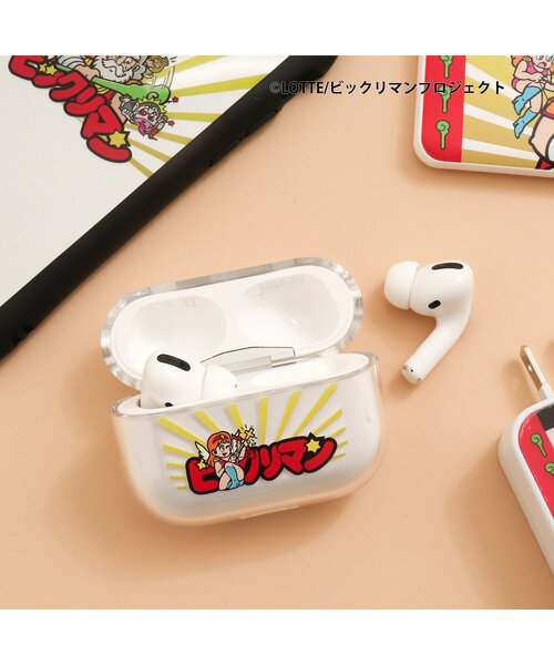 Apple AirPods Pro 本体 ビックリマンケース付き BREEZE（ブリーズ） ビックリマンAirPods Proクリアケース キッズ