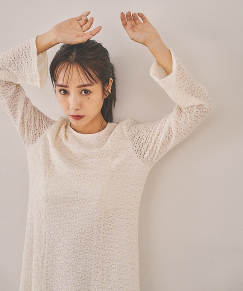 ワンピース 「ZOZO限定」レースロングワンピース : ZOZOTOWN