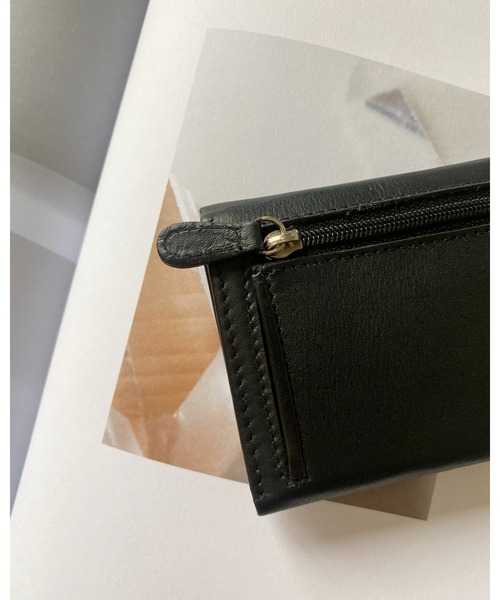 She's Closet 財布 本革ミニサイズ三つ折り財布 レディース : ZOZOTOWN