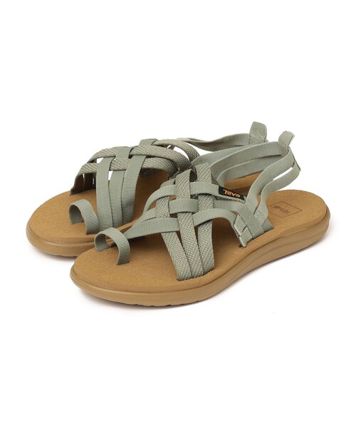 サンダル TEVA: VOYA STRAPPY ストラップ サンダル レディースの画像