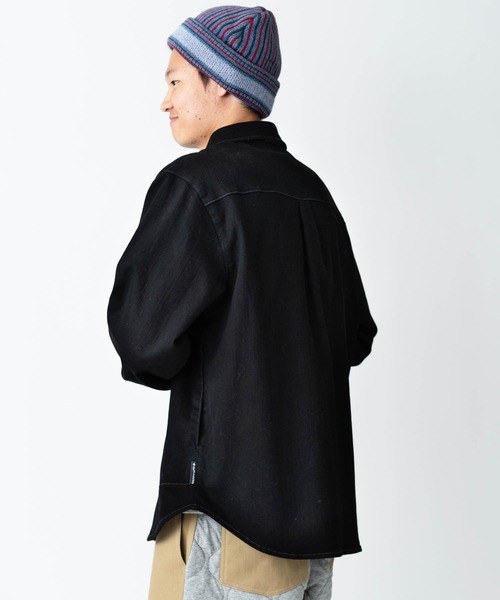 gym master（ジムマスター） シャツ 10ozストレッチデニム／カツラギ