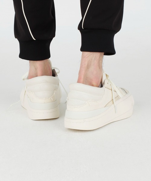セール♪ お洒落 Y-3 Centennial キャンバス&レザー スニーカー セール】Y-3 CENTENNIAL LOW（スニーカー）｜Y-3（ワイスリー
