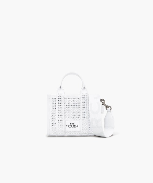 超人気ブティック MARC JACOBS トートバッグ THE CRYSTAL CANVAS CROSSBODY MINI バッグ