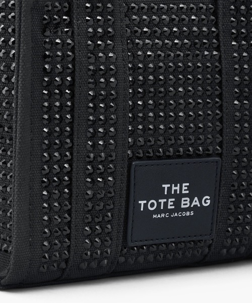 MARC JACOBS トートバッグ THE CRYSTAL CANVAS CROSSBODY MINI