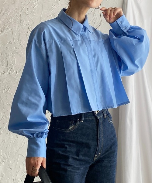 colville ウエストタック プリーツシャツ colville ウエストタック プリーツシャツ