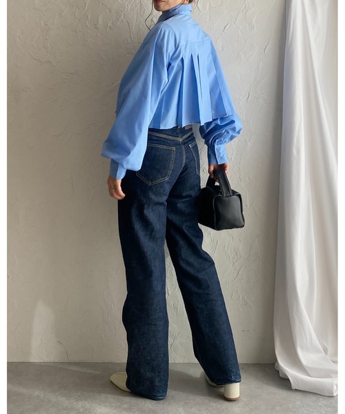 She's Closet ブラウス シャツ ボリュームスリーブレギュラー