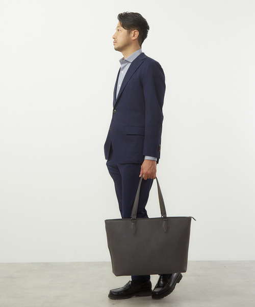 MEN'S MELROSE バッグ MEN'S MELROSE トートバッグ PUレザートートバッグ メンズ