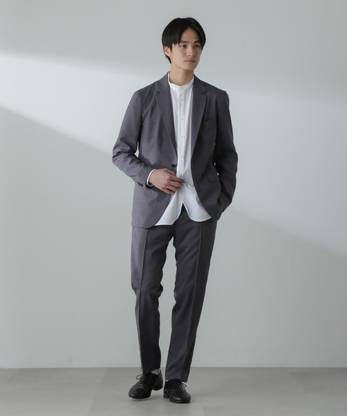 NANO universe スラックス 「N TROUSERS」サマーウールTW