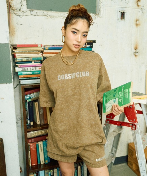 AINA - タイダイ刺繍セットアップmade in INTER FACTORY INTER FACTORY（インターファクトリー） tシャツ AINA - タイダイ刺繍
