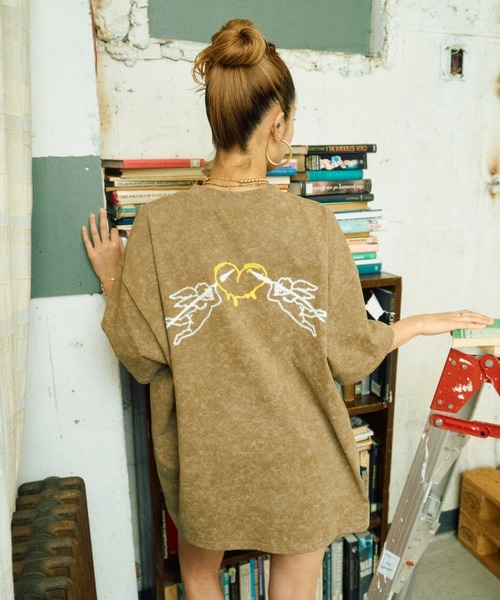 INTER FACTORY（インターファクトリー） tシャツ AINA - タイダイ刺繍
