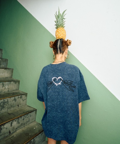 INTER FACTORY（インターファクトリー） tシャツ AINA - タイダイ刺繍