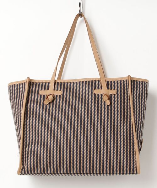 【GIANNI CHIARINI】マルチェッラ ストライプ トートバッグ GIANNI CHIARINI ハンドバッグ MARCELLA STRIPE ジャンニ